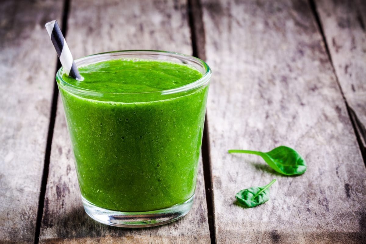 Magnesium and Iron Rich Strengthening Basil Smoothie - Young and Raw